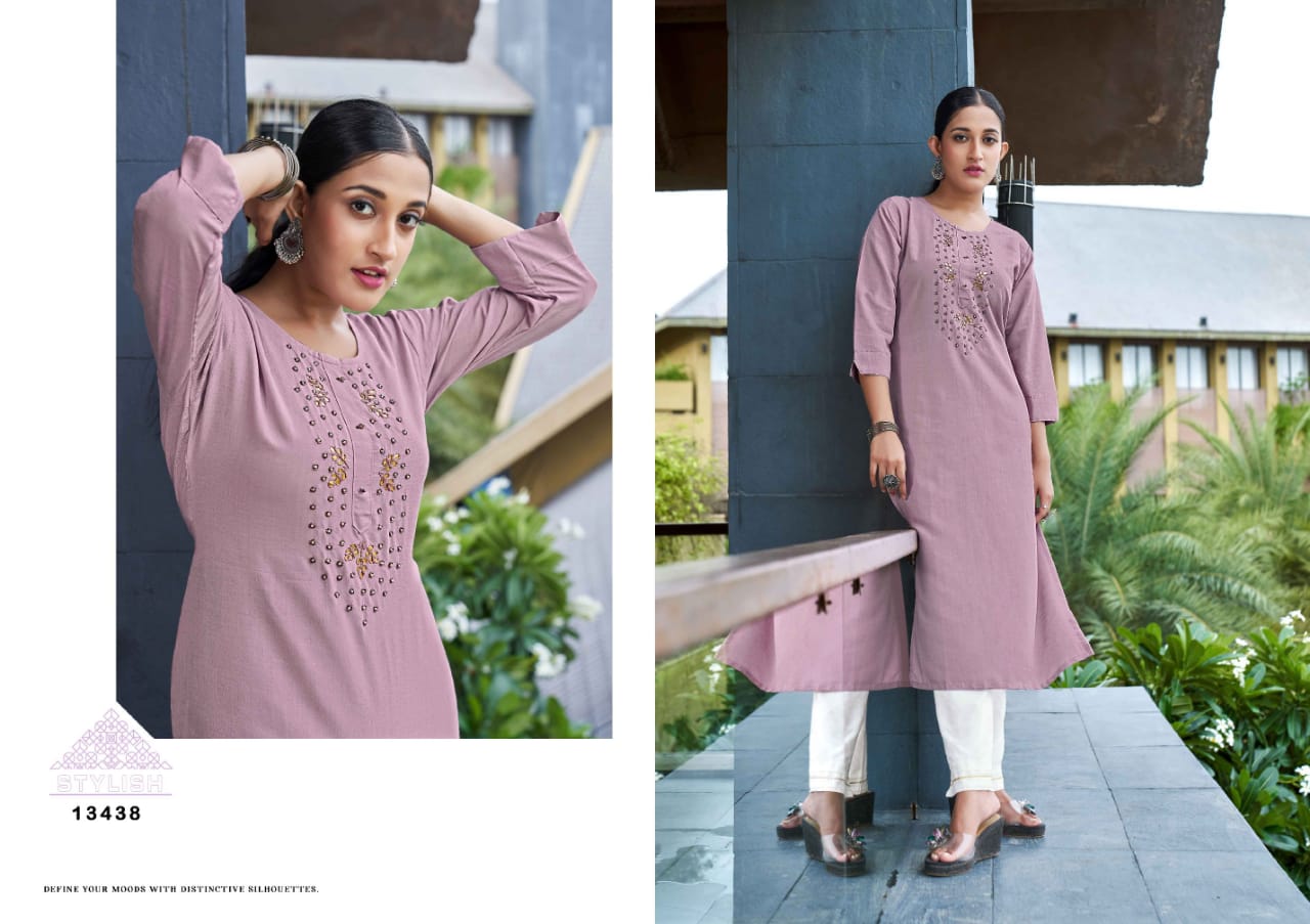 Kalaroop Riya Fancy Exclusive Wear Designer Latest Kurti Collection